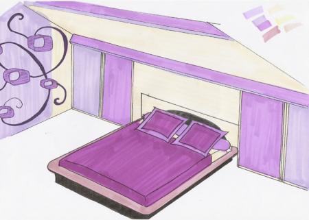 Les travaux: notre chambre.